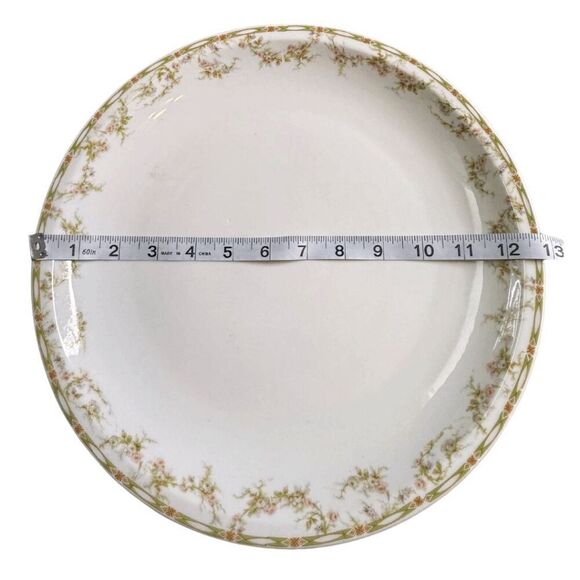 Theodore Haviland Houseware France Limoges Oval Serving Platter Floral White - Picture 4 of 5